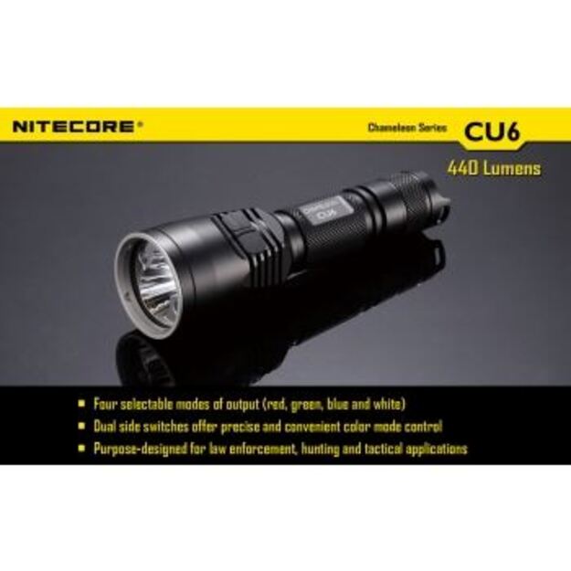 Фонарик Nitecore CU6 Chameleon