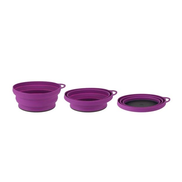Lifeventure Ellipse Folding Bowl - Purple