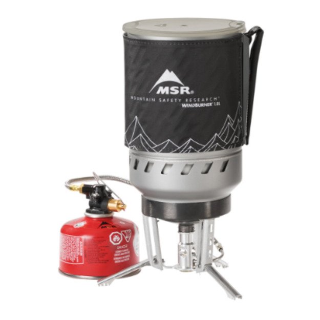 Turistinės viryklės sistema MSR WindBurner Duo Stove System - 1.8L