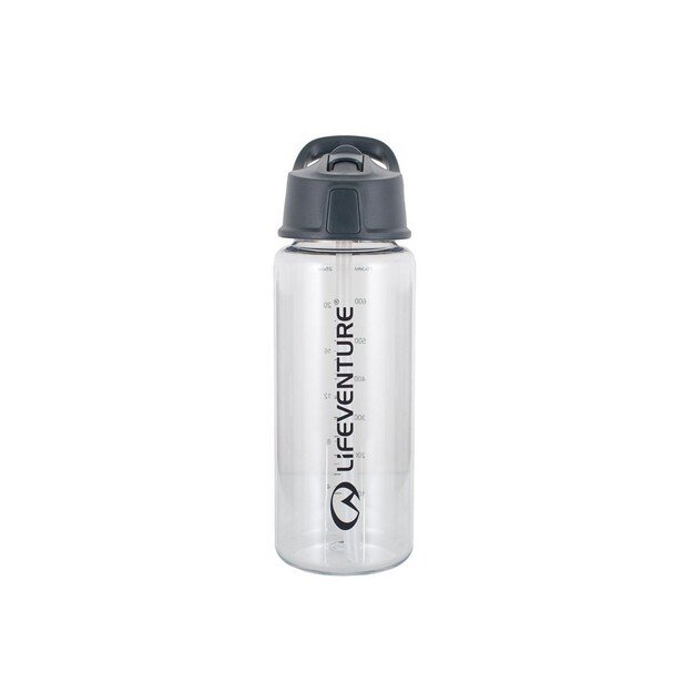 Gertuvė Lifeventure Flip Top Water Bottle 750 ml - Permatoma