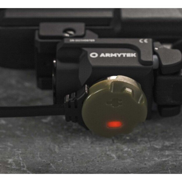 Armytek Buckler M1 flashlight on weapon 700lm F09301C