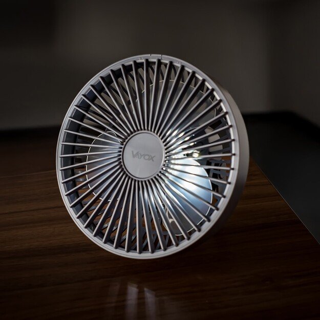 Vayox Портативный перезаряжаемый вентилятор с подсветкой 6xSMD VA0337G