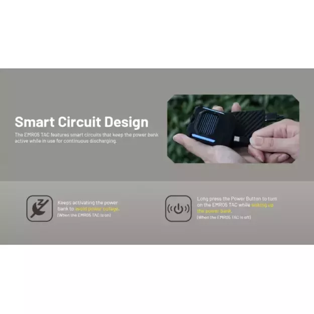 Nitecore EMR05 TAC uodus atbaidanti priemonė