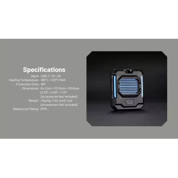 Nitecore EMR05 TAC uodus atbaidanti priemonė