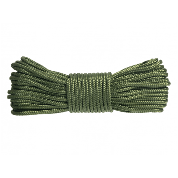 Paracord BCB virvė 15 m olive green