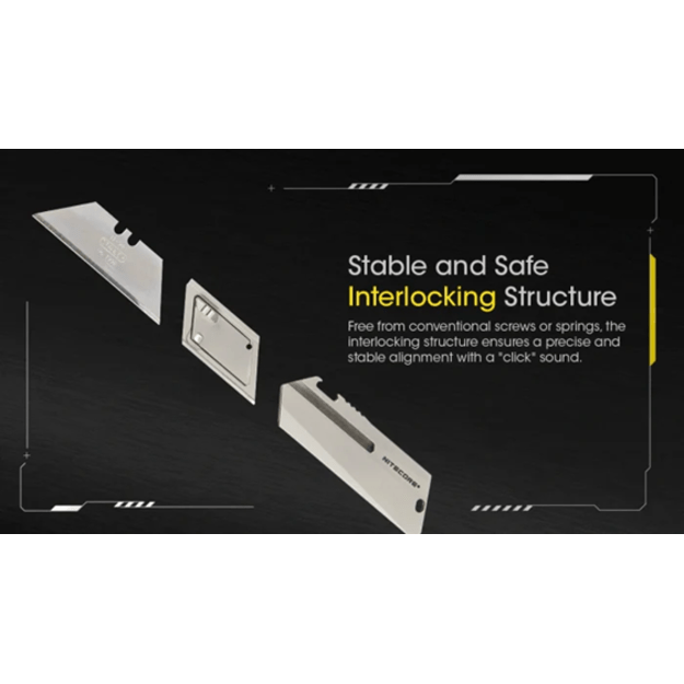 Nitecore titaninis peiliukas NTK09