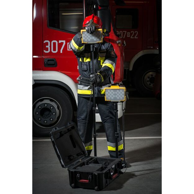 Įkraunama 13000lm LED apšvietimo sistema Mactronic Twin