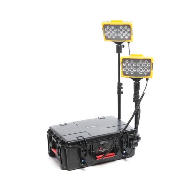 Įkraunama 13000lm LED apšvietimo sistema Mactronic Twin