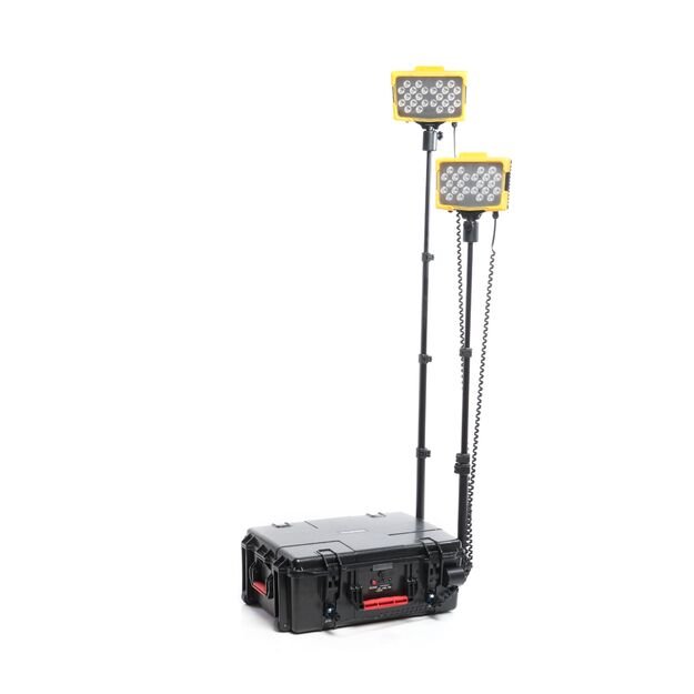 Įkraunama 13000lm LED apšvietimo sistema Mactronic Twin