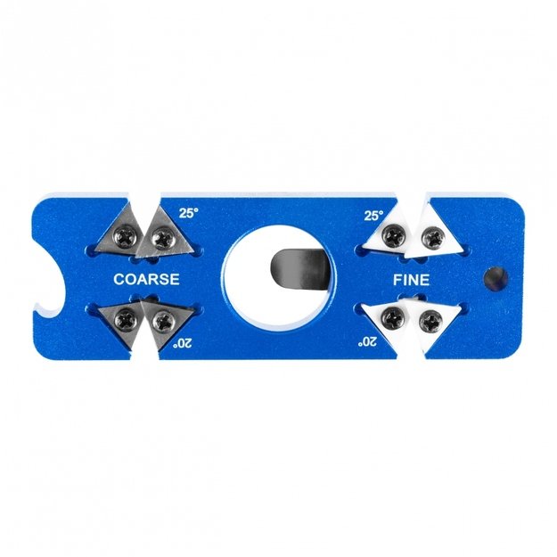 THE EDGE edcSHARP knife sharpener, blue