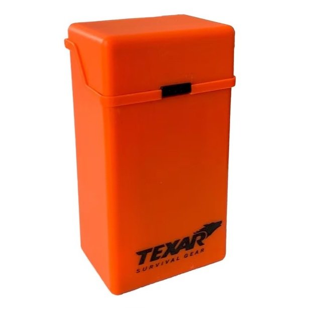 Texar Bushcraft kit oranžinėje dėžutėje