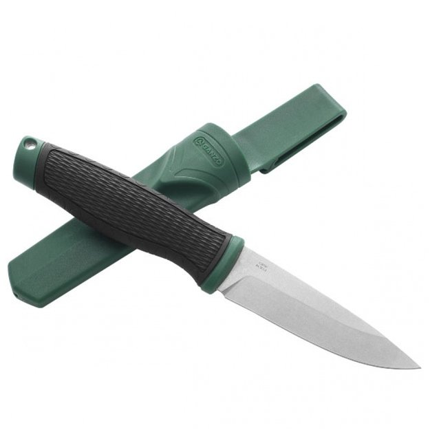 Ganzo G806-GB knife, green-black