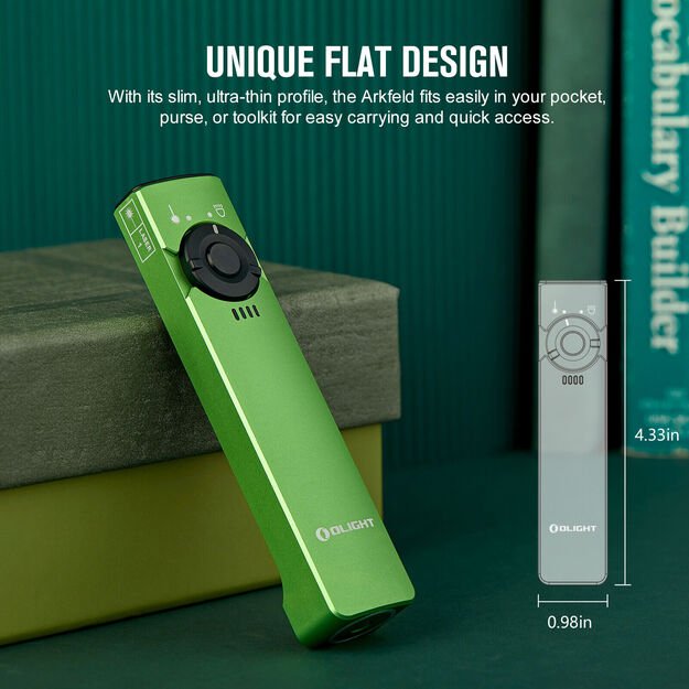 Olight Arkfeld NW žibintuvėlis Lime Green