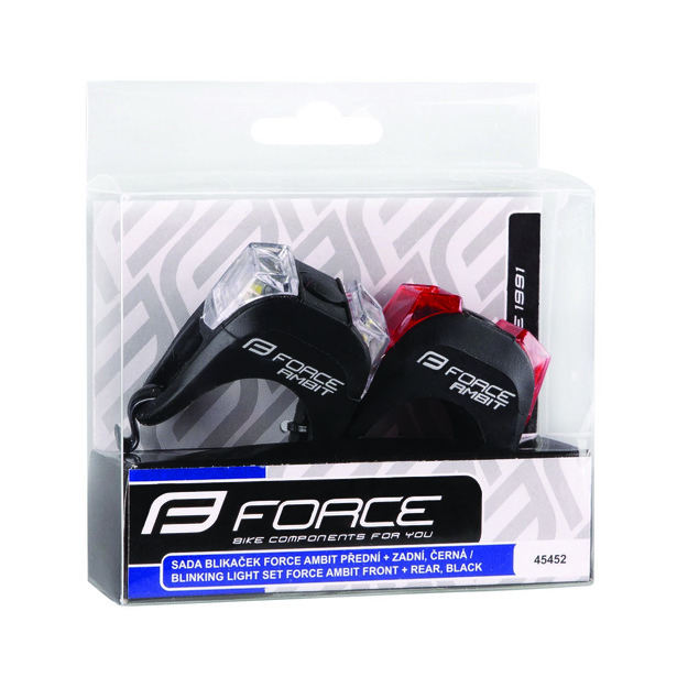 FORCE AMBIT headlight kit with batteries