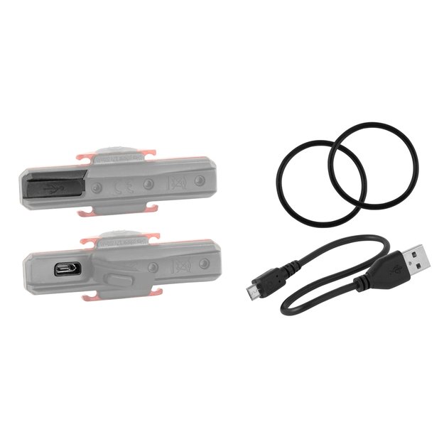 Rear light FORCE Cob 16 chip LED USB