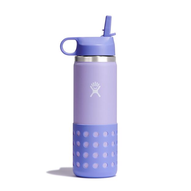 Hydro Flask vaikiška gertuvė su šiaudeliu 591ml W20BSWBBF519 Alyvinė