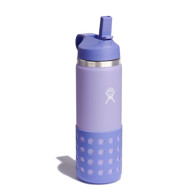 Hydro Flask vaikiška gertuvė su šiaudeliu 591ml W20BSWBBF519 Alyvinė