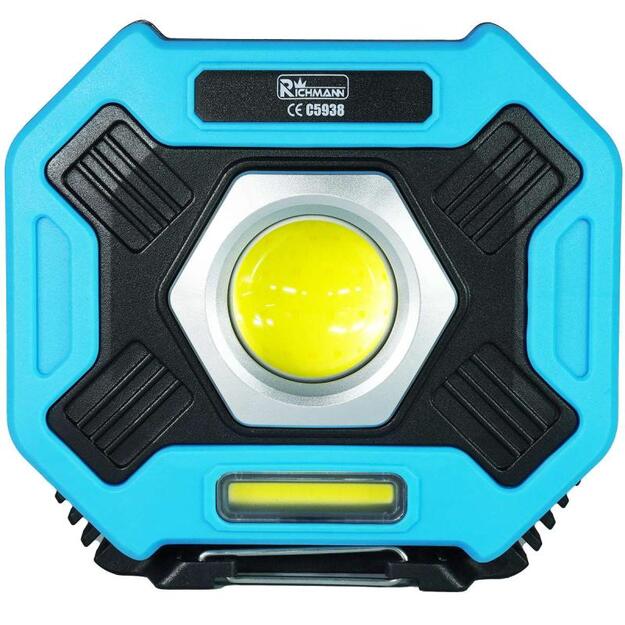 Richmann įkraunamas halogeninis šviestuvas su magnetu 20W COB + 3W C5938