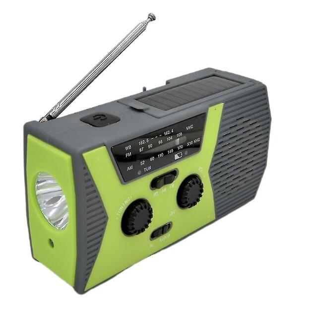 Портативная аварийная радиостанция с солнечной батареей и USB