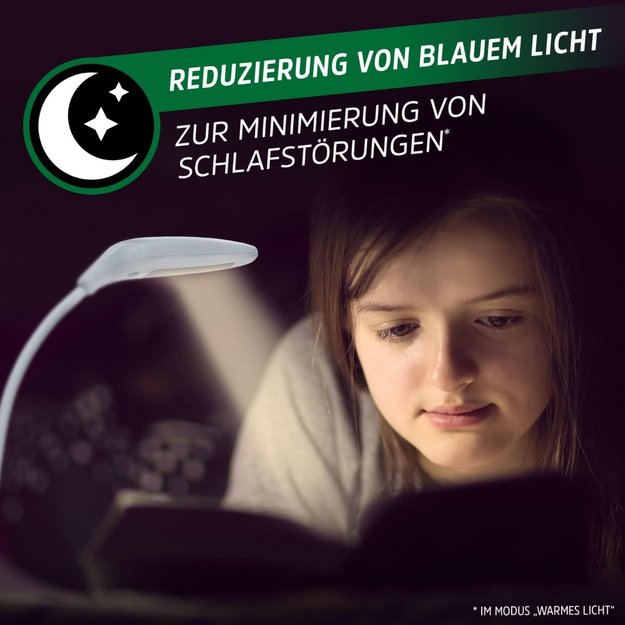 Energizer įkraunama knygos skaitymo lemputė Book Light White