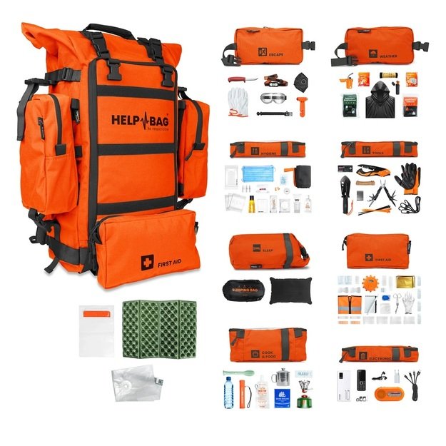 Аварийный комплект Help Bag Max - Flame Orange