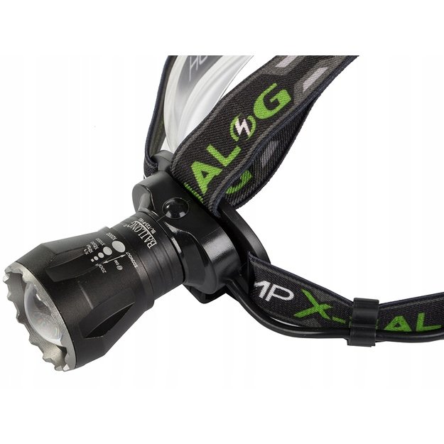 LED galvos žibintuvėlis XHP160 su priartinimo funkcija, powerbank funkcija