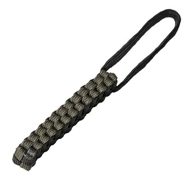 EDCX Paracord dirželis juodas - army green 1660