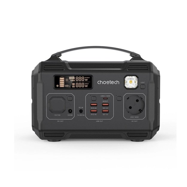 Портативная электростанция Choetech 281Втч 300Вт черная (BS002-V2)