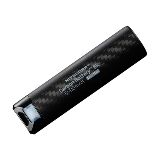 Nitecore Carbon battery 6000mAh 21700 Li-ion