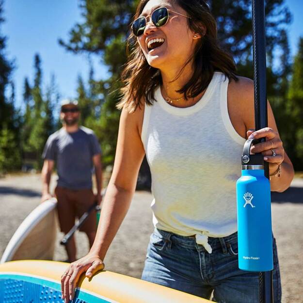 Дорожная бутылка Hydro Flask Standard с гибкой крышкой, 621 мл Cascade S21SX482