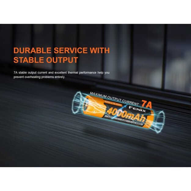 Fenix​​​ ARB-L18-4000 18650 Li-Ion аккумулятор с защитой 4000 мАч