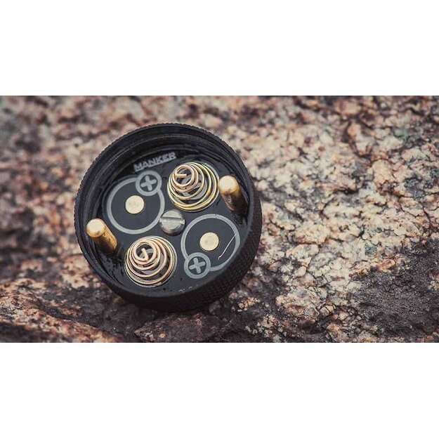 Manker MK41 HD kompaktiškas žibintuvėlis, šaltai balta