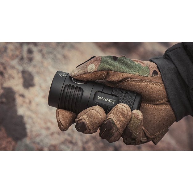 Manker MK41 HD kompaktiškas žibintuvėlis, šaltai balta