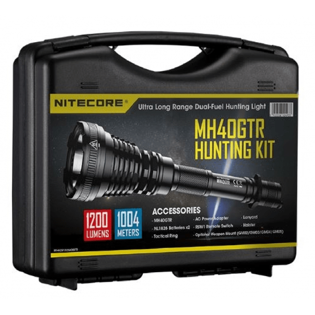 Nitecore MH40GTR Hunting Kit komplektas medžiotojui