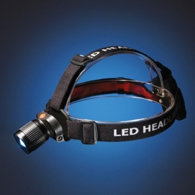 Žibintuvėlis ant galvos 3W LED