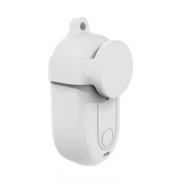 PULUZ silikoninis dėklas su objektyvo dangteliu, skirtas Insta360 GO 3 / GO 3S, baltas