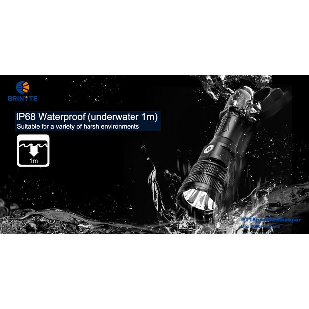 Brinyte PT18pro Oathkeeper žibintuvėlis