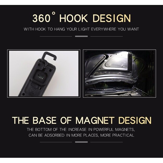 Supfire G6, USB, 140 lm darbo žibintas