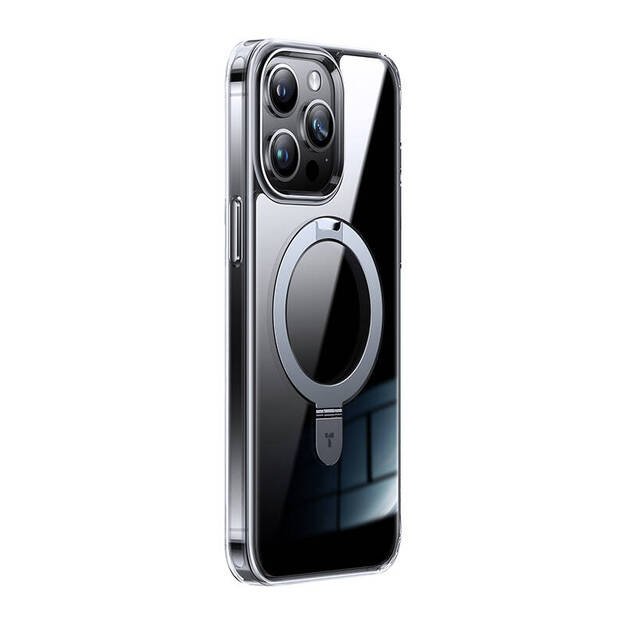 Чехол для телефона Torras UPRO Ostand Clear для iPhone 15 PRO (прозрачный)