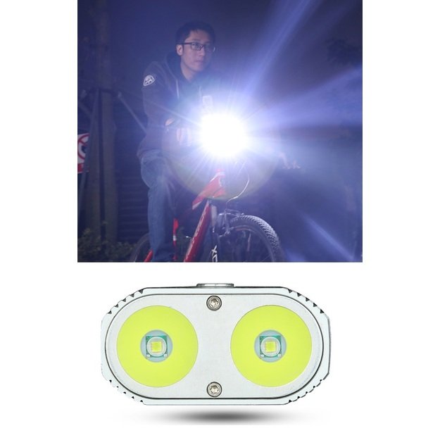 Supfire BL06 dviračio žibintas, USB, POWER BANK, 600lm