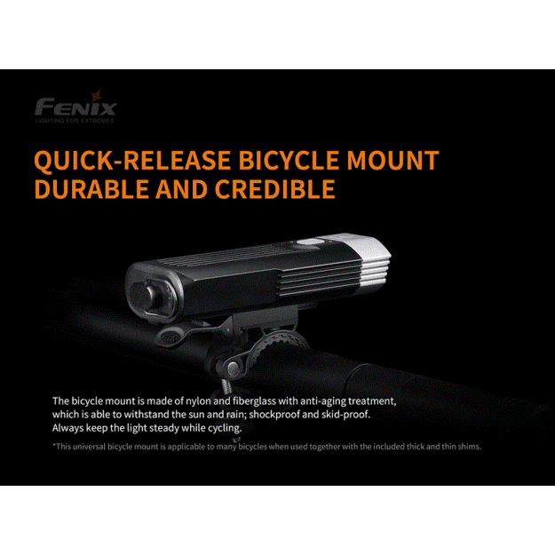 Fenix BC30 V2.0 dviračio žibintas
