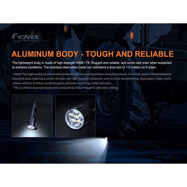 Fenix LR35R žibintuvėlis