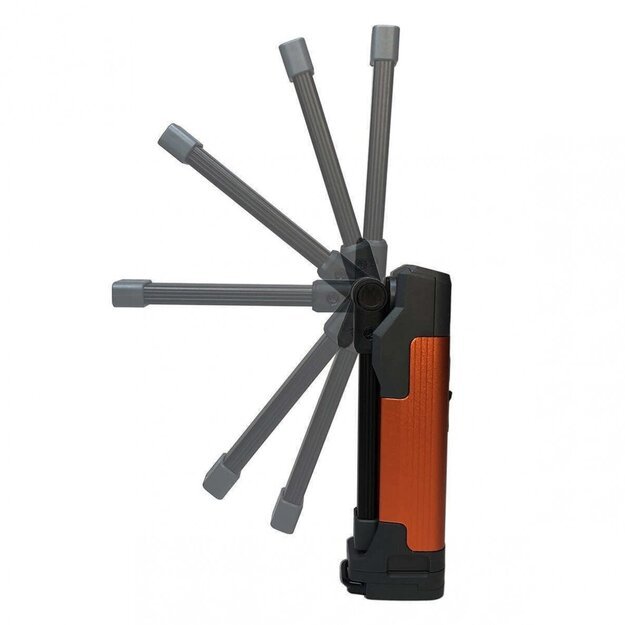 Žibintuvėlis darbui COB (4W) + SMD (įkraunamas)