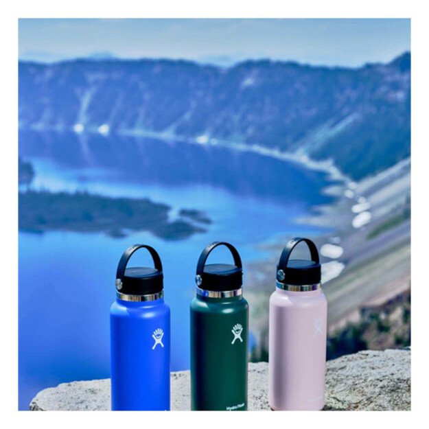 Дорожная бутылка Hydro Flask Wide Mouth с гибкой крышкой 946 мл W32BTS482 Cascade