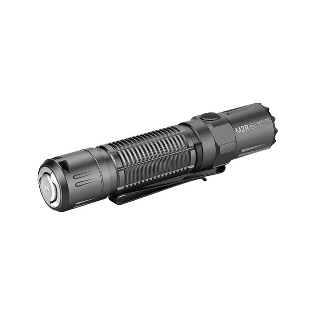 Olight M2R Pro Warrior įkraunamas LED žibintuvėlis (Limited Edition Gun Metal versija)