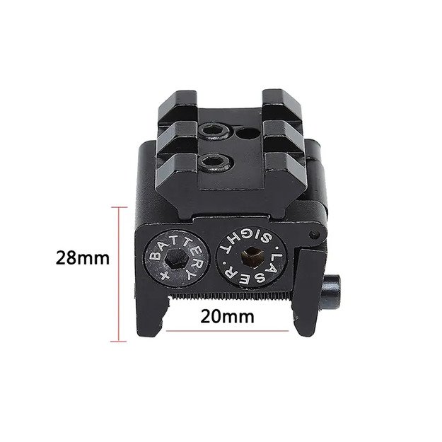 Лазерный прицел под стволом для 22-мм пневматических пистолетов с красной точкой