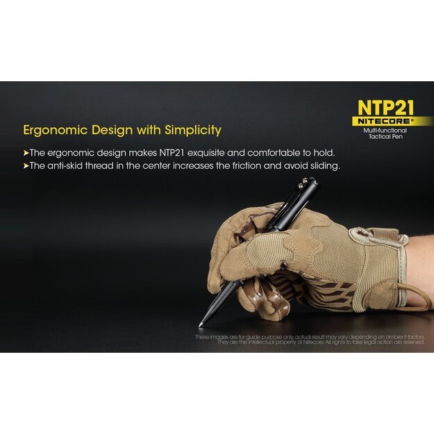 Тактическая ручка Nitecore NTP21
