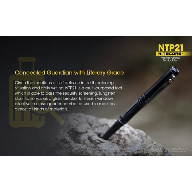 Тактическая ручка Nitecore NTP21