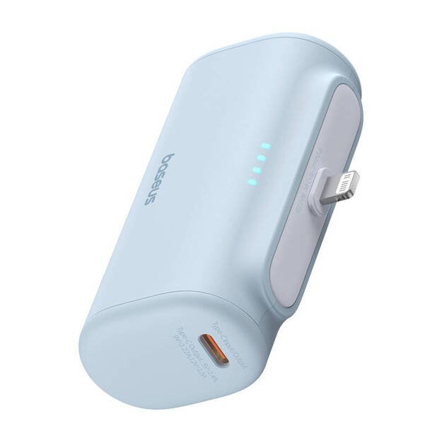 Powerbank OS-Baseus Compact IP 5000mAh 20W (mėlynas)