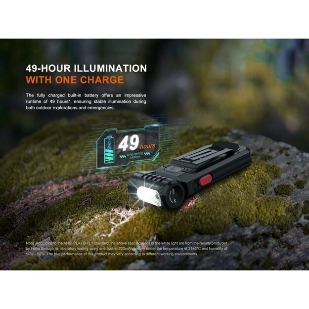 Fenix SW05R-RED Baltas ir Raudonas LED Žibintuvėlis, žalias